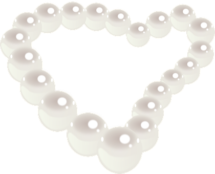 Pearl Necklace Images Pixabay Download Free Pictures - Clipart Pearl Necklace Transparent (420x340), Png Download