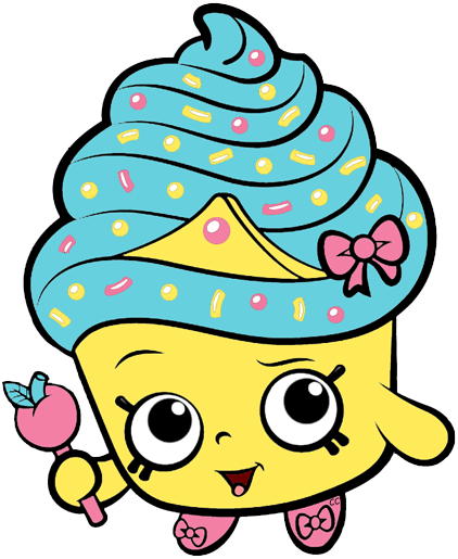 Shopkins Clip Art - Shopkins Cupcake Queen Svg (422x515), Png Download