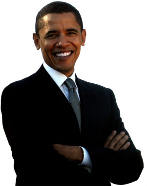 Barack Obama No Background (308x400), Png Download