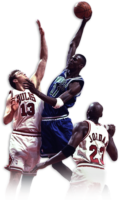 Kevin Garnett Timberwolves Png (1000x698), Png Download