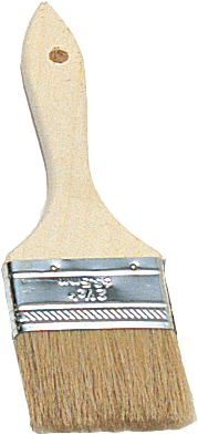 Chip Bristle Paint Brush - Paintbrush (600x600), Png Download