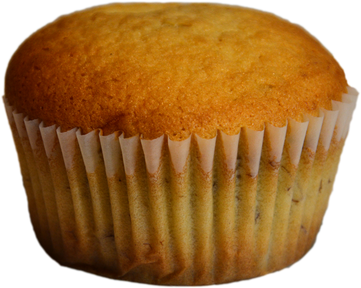 Banana Cupcake - Banana Cupcake Png (900x900), Png Download