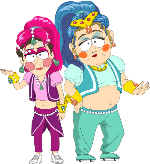 Other Shimmer And Shine - Shimmer And Shine 20 (481x525), Png Download