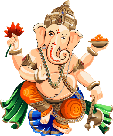 Aarti Gajabadana Vinayaka Ki - Month (372x544), Png Download