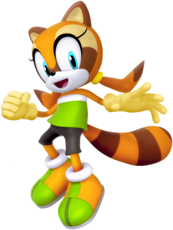 Marine The Raccoon (480x480), Png Download