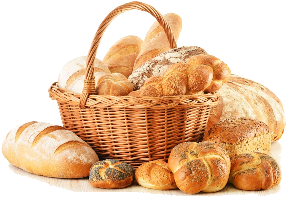 Grain Clipart Bakery Bread - Bread Basket Png (1024x815), Png Download