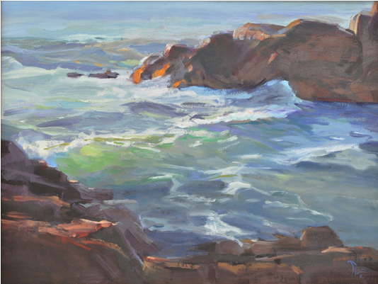 Joanne Lavender - - Monhegan (800x400), Png Download