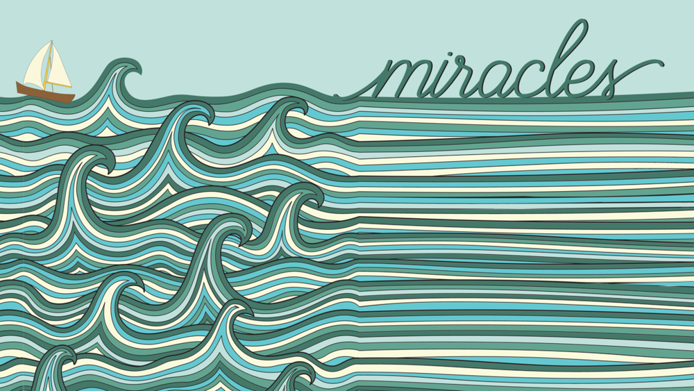 Waves - Illustration (1000x563), Png Download