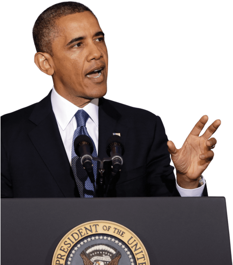 Free Png Barack Obama Png Images Transparent - Obama's Last Speech As President (480x539), Png Download