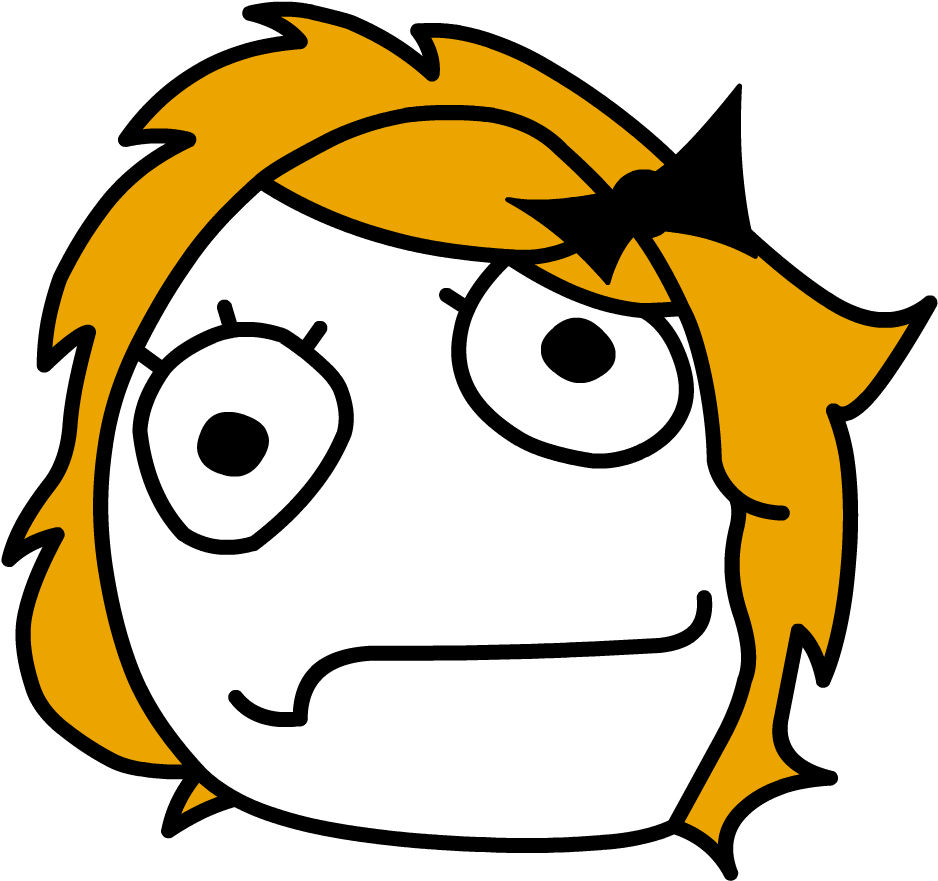 Memes By Zcooger Album - Rage Comics Troll Physics (1000x1000), Png Download