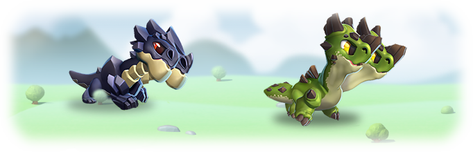 Clan Dragons - Clan Dragon In Dragon Mania (682x220), Png Download