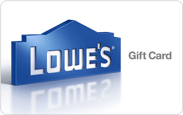 Lowes Gift Card Png - Lowe's - Gift Card - Free Shipping (640x640), Png Download