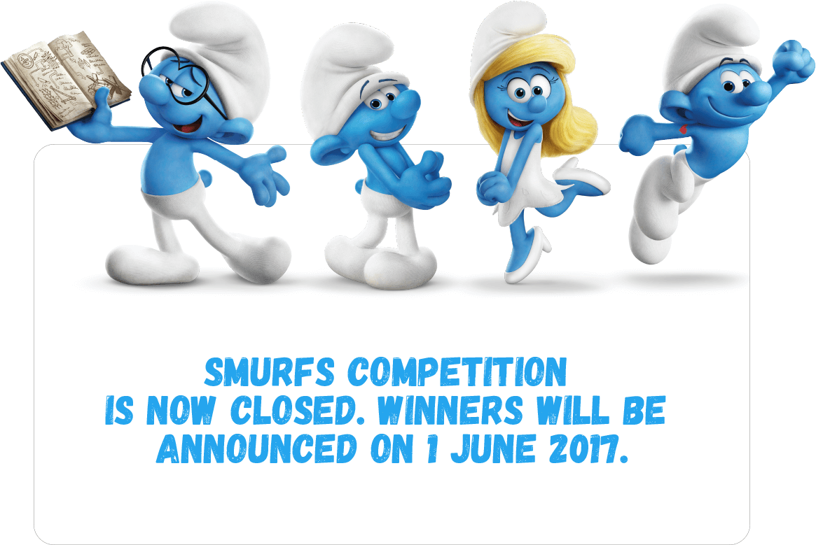 Smurf Closing Campaign - Smurfs 2018 Wall Calendar - Online Exclusive (1165x779), Png Download