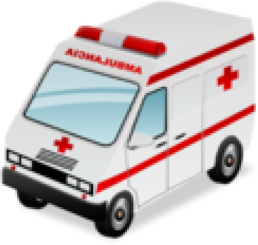 Ambulance Van Png High-quality Image - Png Ambulance (1024x1024), Png Download