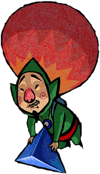 The - Legend Of Zelda Tingle Balloon (327x570), Png Download