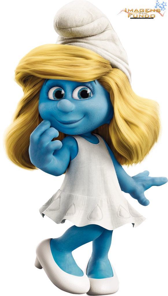 Render - Smurfette Smurf - Smurfette Smurf (581x1024), Png Download