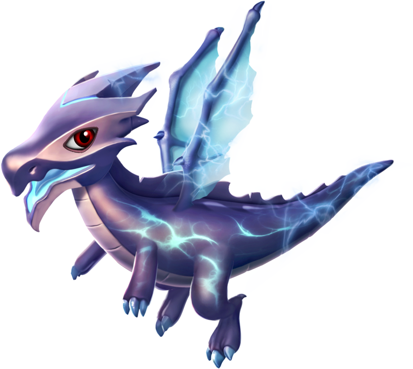 Storm Dragon - Dragon Mania Storm Dragon (1384x1237), Png Download