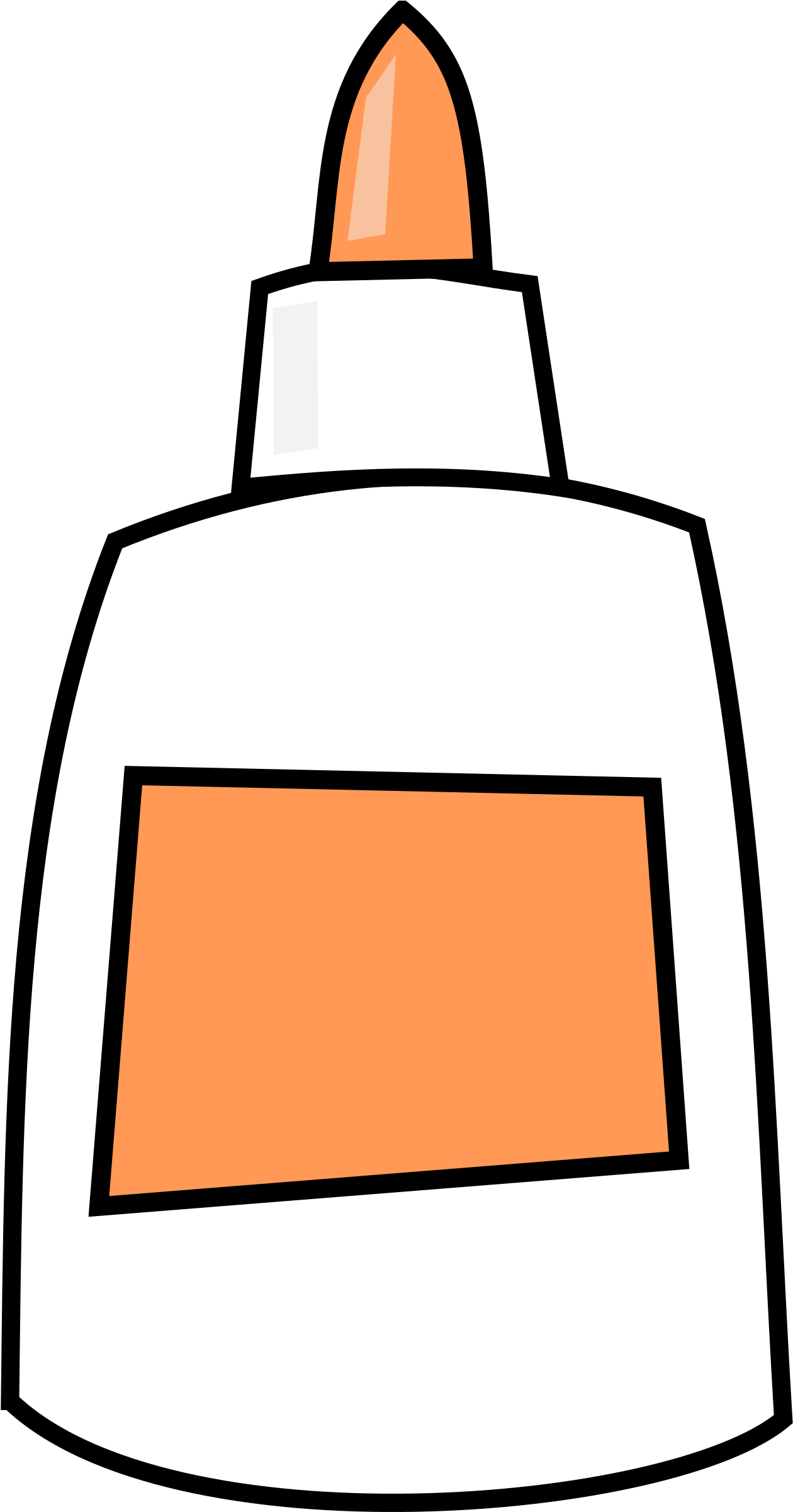 Graphic Royalty Free Library Lator Pritt Glue Stick - Glue Clipart (1600x2400), Png Download