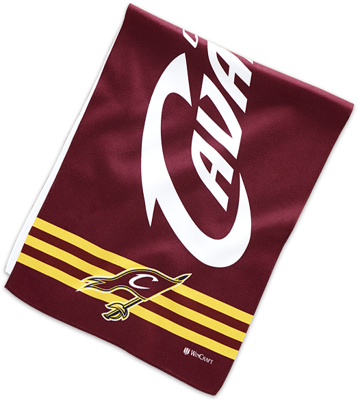 Cleveland Cavaliers Wincraft 12" X 30" Double-sided (555x600), Png Download