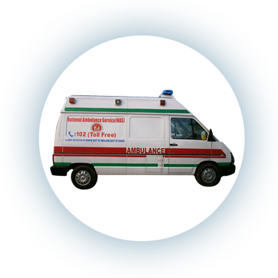 1962 Ambulance In Telangana (400x400), Png Download