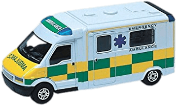 Emergency Ambulance Toy - Corgi Toys Ty87204 Ambulance Die Cast Vehicle (400x400), Png Download