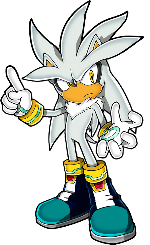 Silver The Hedgehog - Silver The Hedgehog Sonic Channel (566x784), Png Download