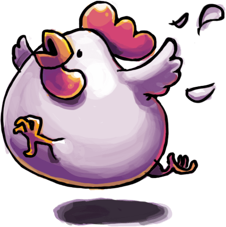 Let's Play Chicken - Bomb Chicken (466x468), Png Download