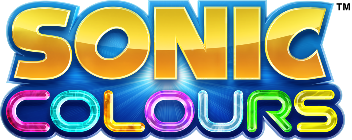 Sonic Colours Logo - Sonic Colours Nintendo Wii (1144x457), Png Download