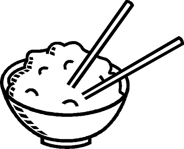 Rice Clip Art (600x486), Png Download