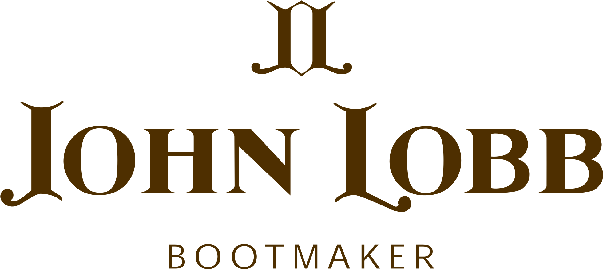 John Lobb Logo - Dark Brown Suede John Lobb (2000x914), Png Download