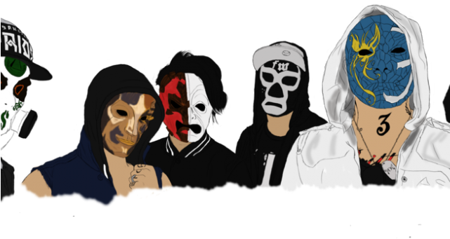 Hollywood Undead Clipart Undead Png - Illustration (640x480), Png Download