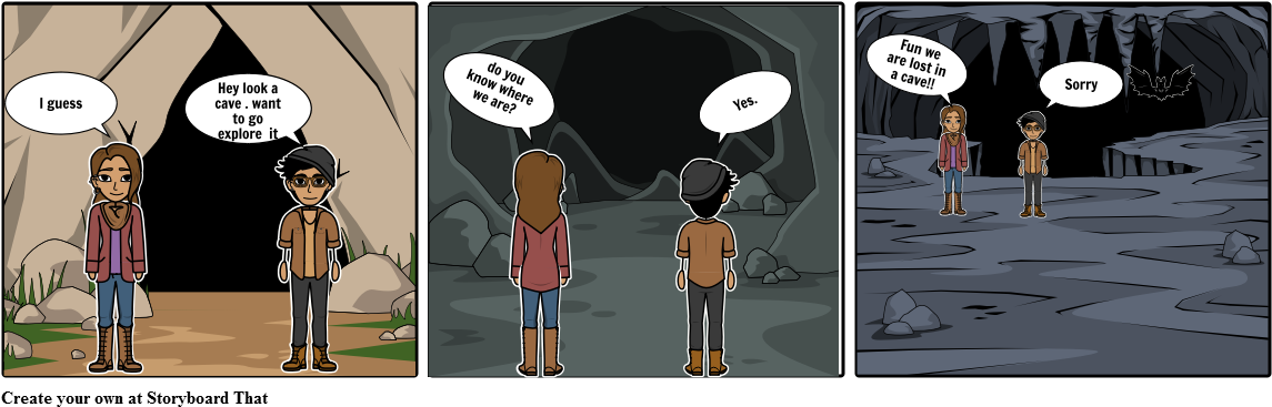 Cave - Comics (1164x385), Png Download