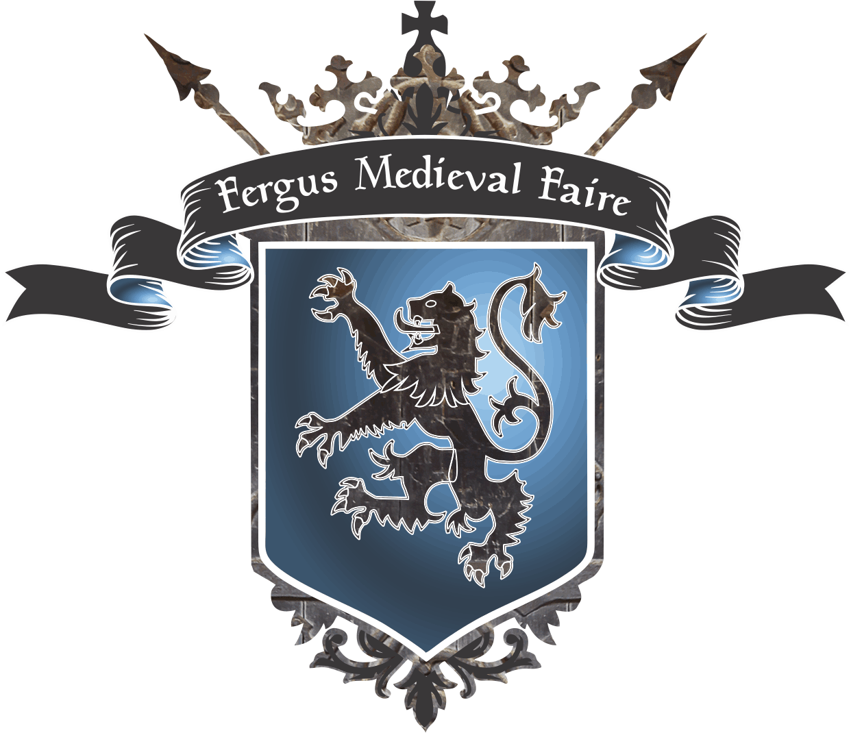 Fergus Medieval Faire Logo - Fergus (1242x1070), Png Download