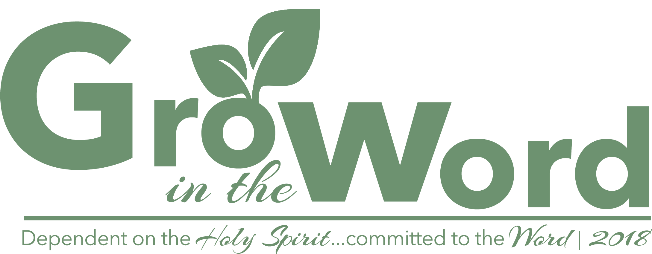 Grow In The Word - Covenant Church Of Naples (2178x850), Png Download