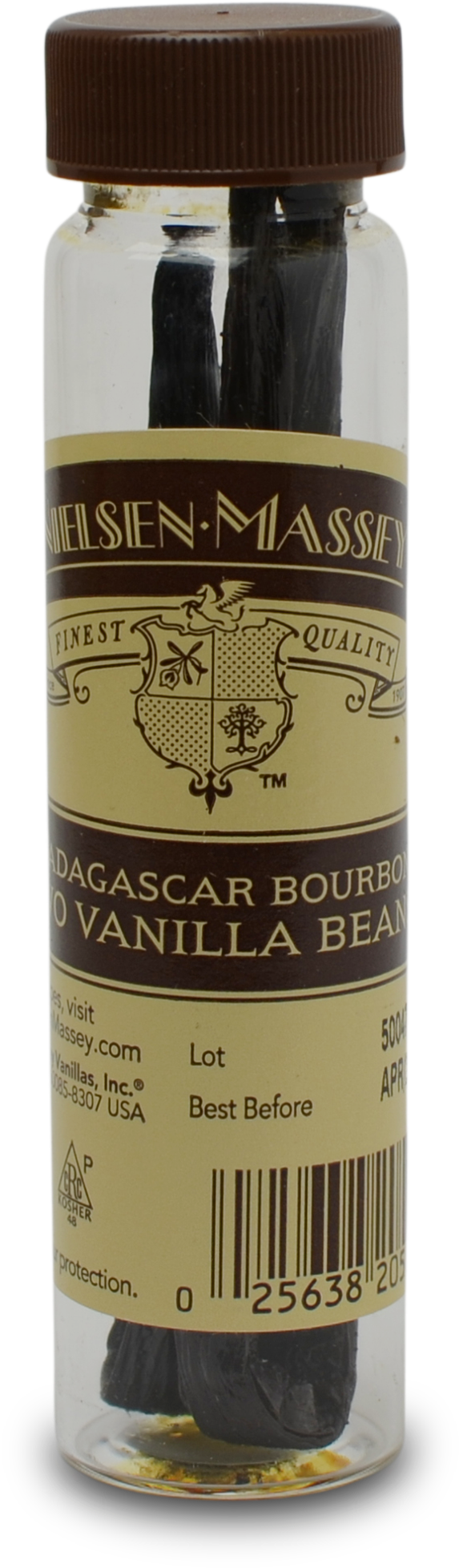 Kosher Nielsen-massey Madagascar Bourbon Vanilla Beans - Nielsen Massey Madagascar Bourbon Pure Vanilla Bean (2000x2000), Png Download