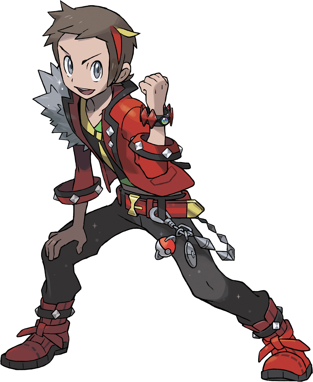 Alpha Sapphire Contest Outfit (1049x1280), Png Download