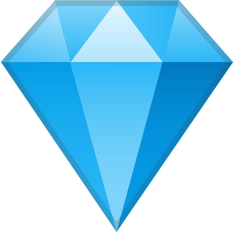 Download Svg Download Png - Gem Icon (1024x1024), Png Download
