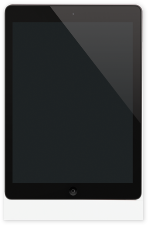 Eve 9 - 7" - Square - Satin White - Ipad Pro (340x475), Png Download
