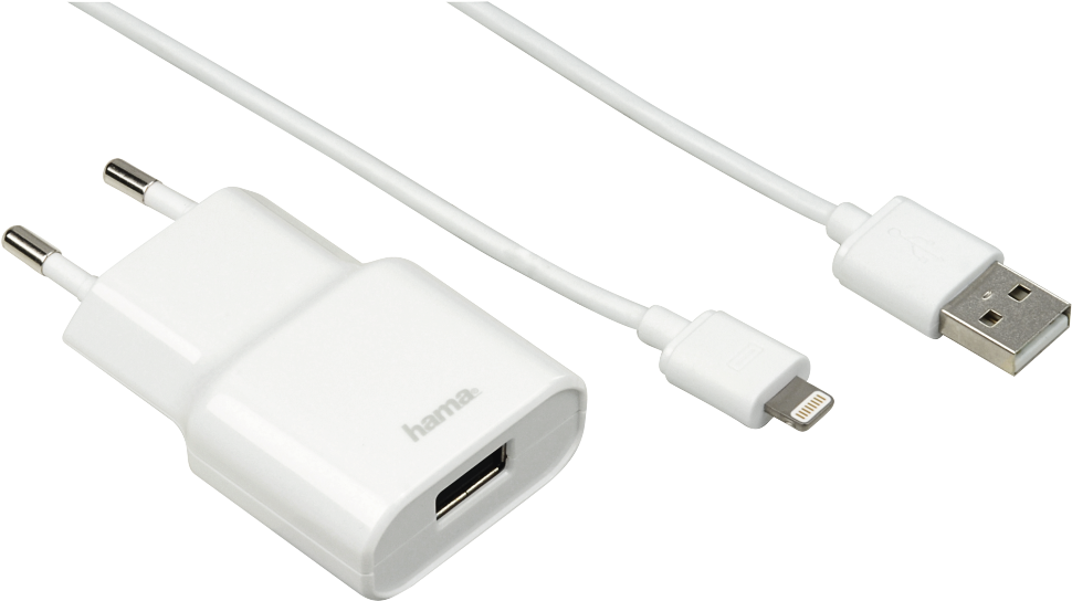 Travel Charger Set For Apple Ipad, Lightning, 5 V / - 3ds Ladegerät Ak Tronic (1100x1100), Png Download