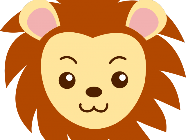 Cartoon Lion Pictures Free Download Clip Art - Lion Face Clipart (640x480), Png Download