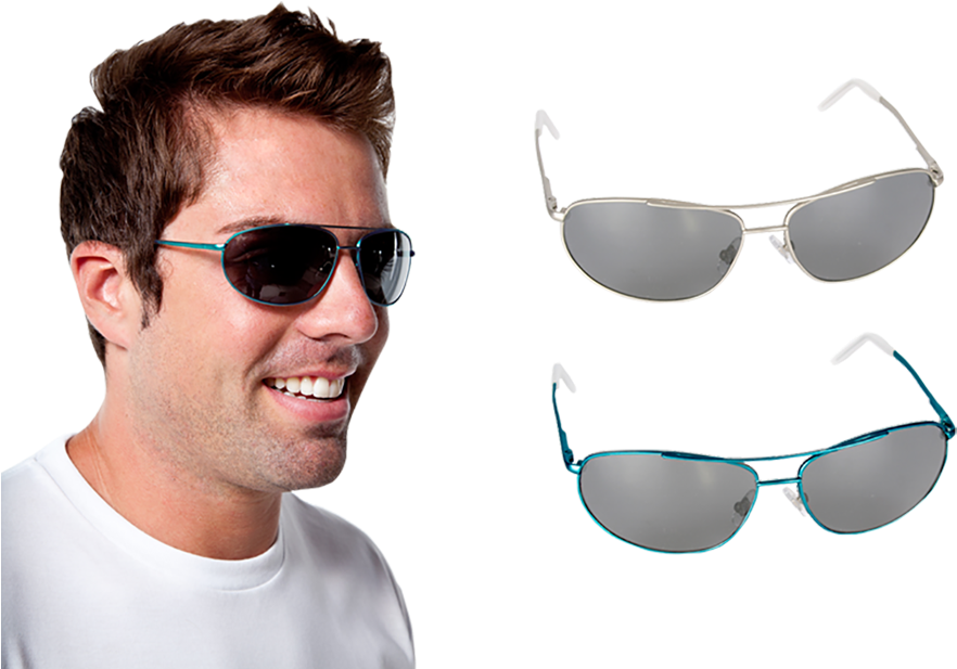 Del Sol Solize Aviators - Del Sol Sunglasses (960x623), Png Download