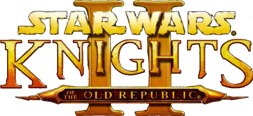 Star Wars - Star Wars Knights Of The Old Republic 2 Logo (1051x498), Png Download