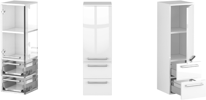 Useful Tall Bathroom Storage Cabinet - Bathroom (800x533), Png Download