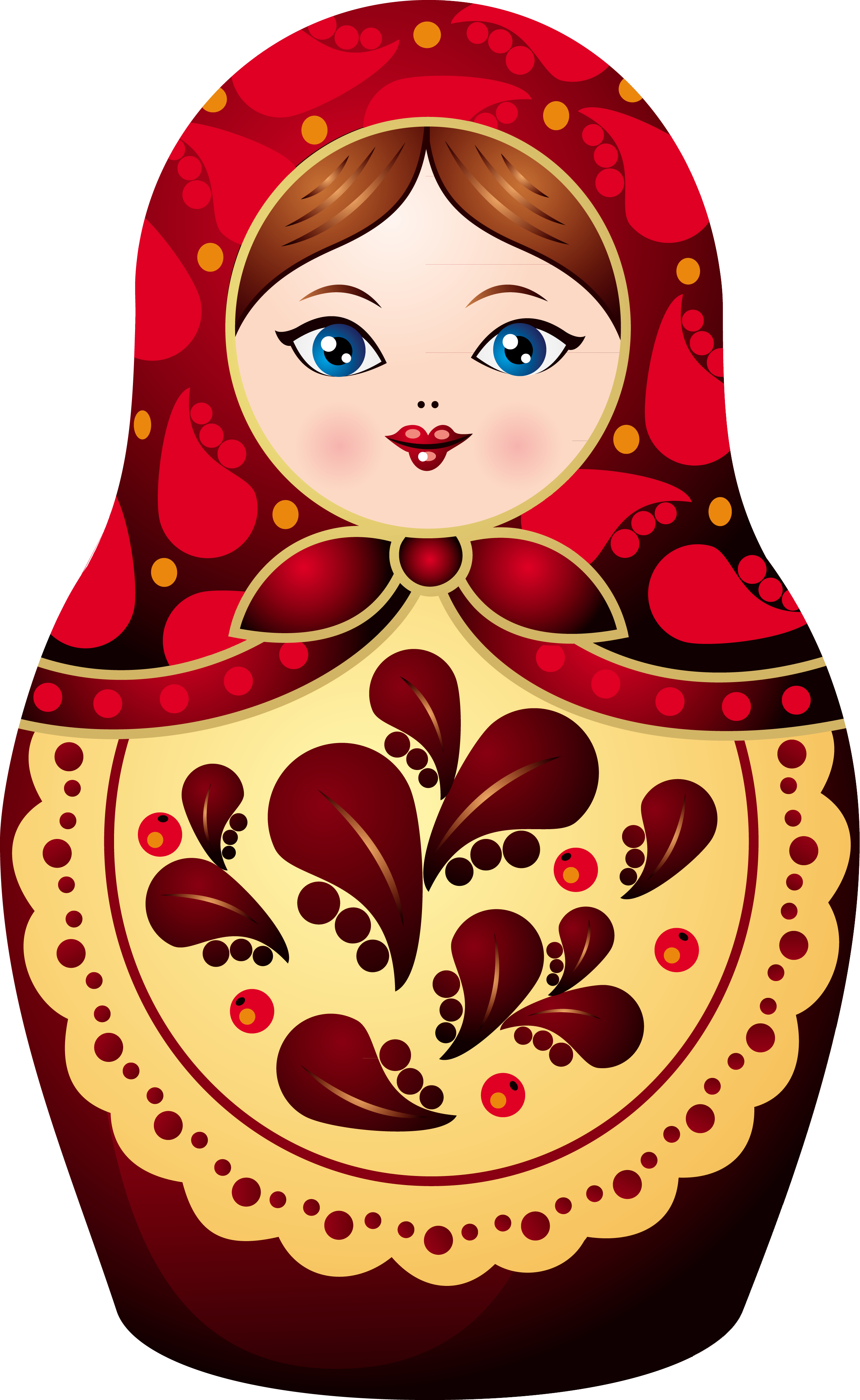 Matryoshka Sticker Pixers We - Russian Nesting Doll Clip Art (2458x4000), Png Download