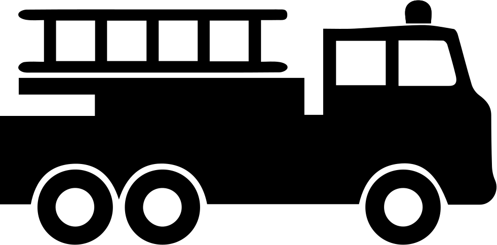 Fire Fighting Vehicle Comments - Fire Truck Wall Decal For Boys Room Wall Art Decoration (981x484), Png Download
