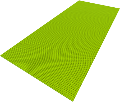 Yoga Mat Png Transparent Image - Black Yoga Mat Transparent (500x438), Png Download