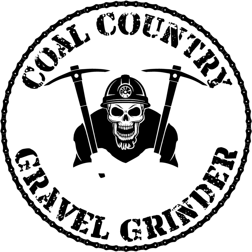 58721 Coal Country Gravel Grinder Logo Artboard 1 (1000x1000), Png Download