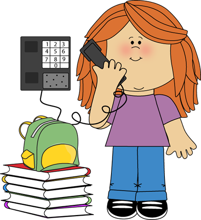 Png Download Classroom Clip Art Images - Student Phone Clipart (411x450), Png Download