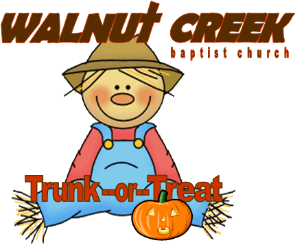 Walnut Creek Baptist Church Trunk Or Treat - Cartoon (429x404), Png Download
