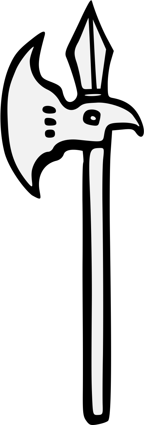 Battle-axe (506x1462), Png Download